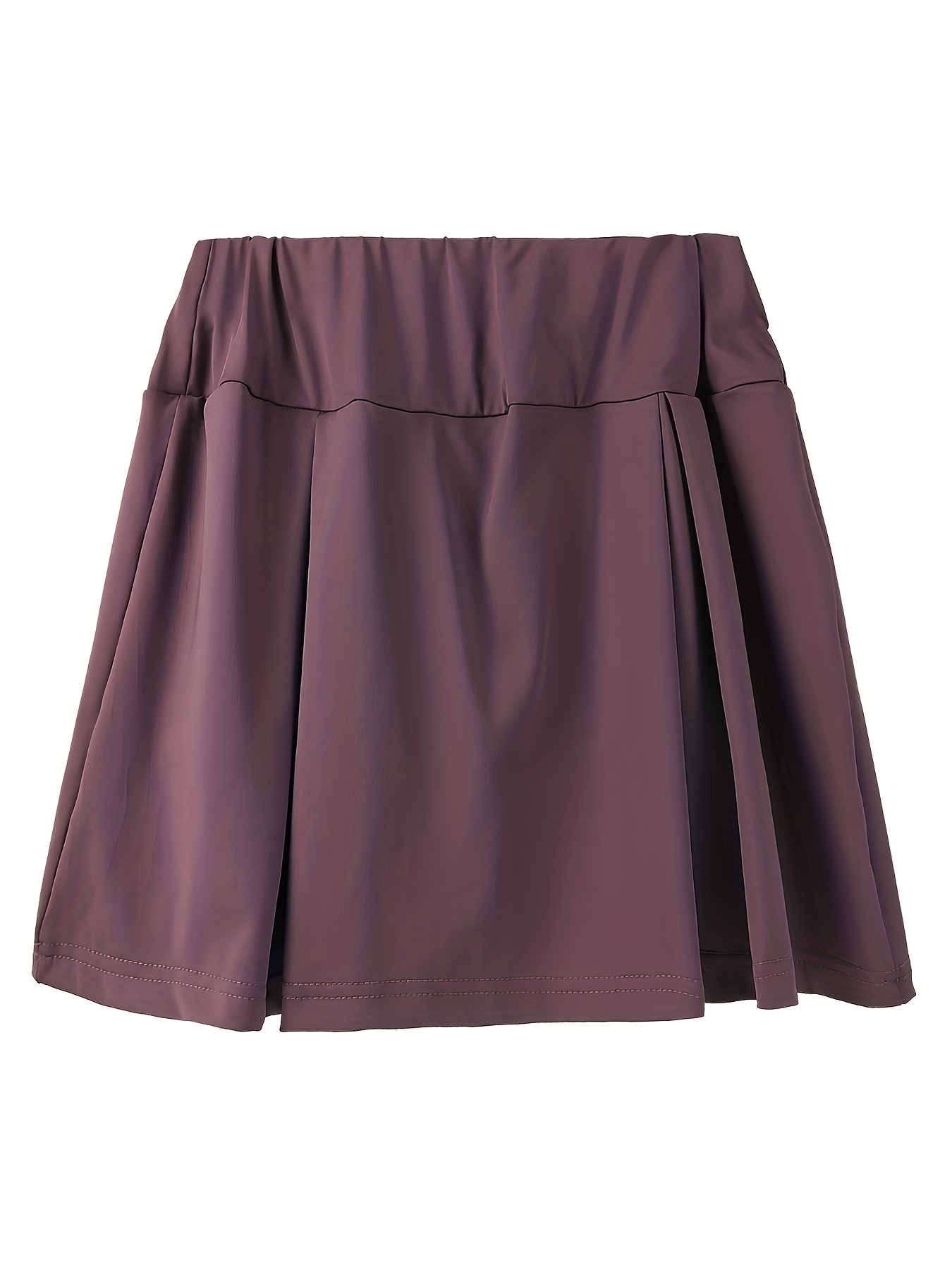 2pcs 2 in 1 sports short skirts for running golf tennis fashion elastic waist active skorts womens activewear details 14