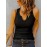 Women's Fashion Casual Simple Ribbed Sports Tank Top, Round Neck Solid Color Sleeveless Sports Shirts, Women's Summer Tops
