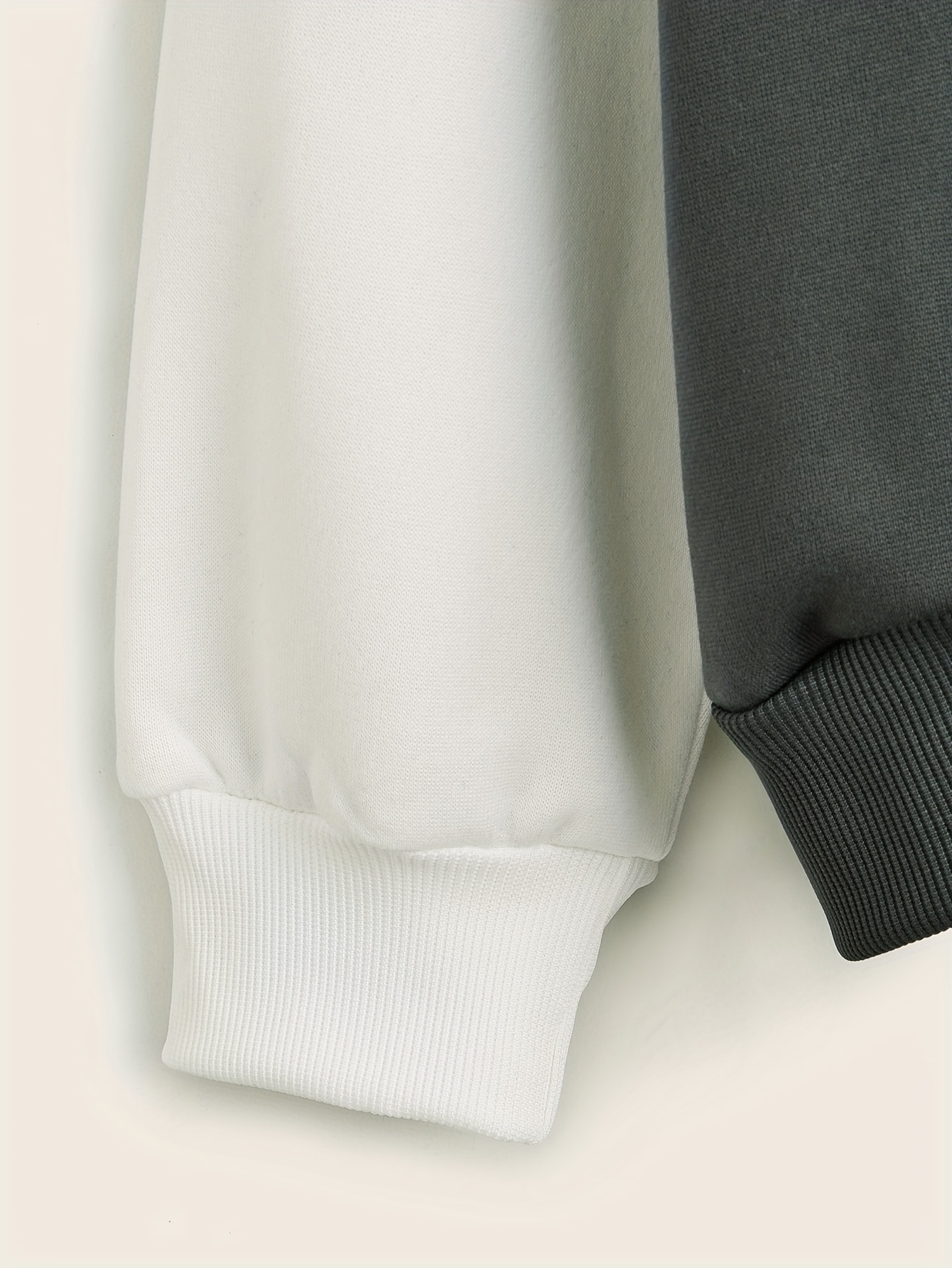 color block letter print hoodies casual drawstring long sleeve sweatshirt womens clothing details 16